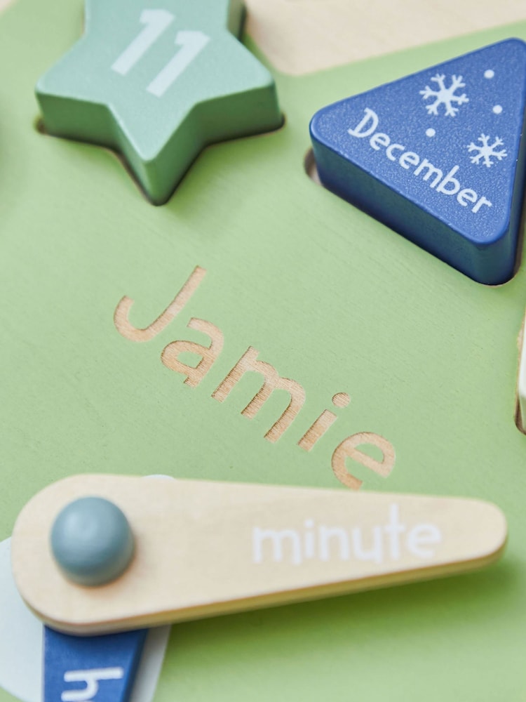 My 1st Years Personalised Dinosaur Clock Puzzle FSC® - Image 2 of 4 My 1st Years Personalised Dinosaur Clock Puzzle FSC® - Image 2 of 4