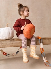 Orange Pumpkin Wellies - Image 2 of 8