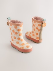 Orange Pumpkin Wellies - Image 4 of 8