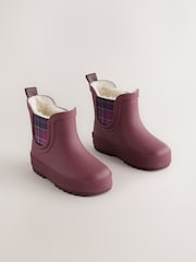 Burgundy Red Chelsea Wellies - Image 1 of 5