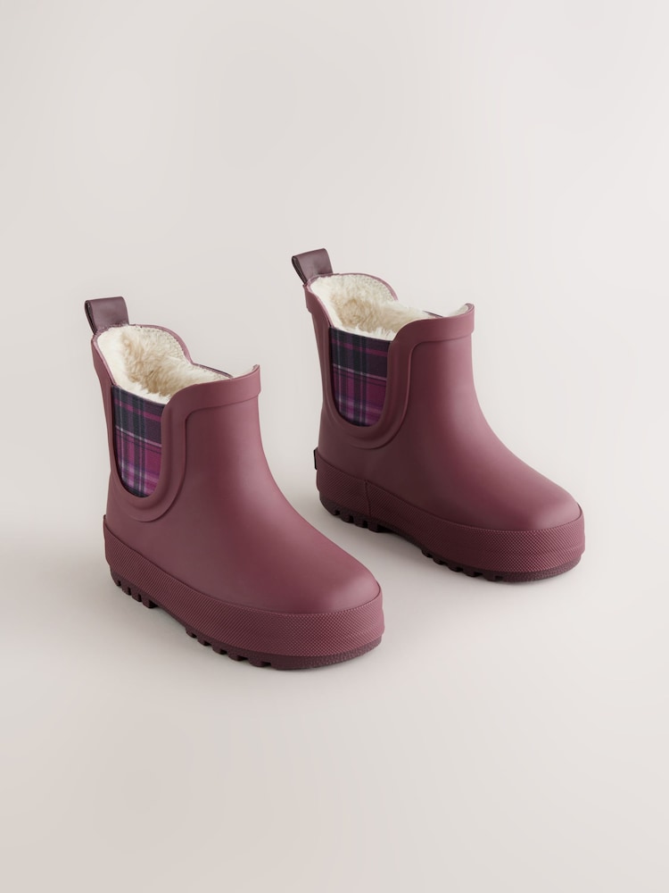 Burgundy Red Chelsea Wellies - Image 1 of 5 Burgundy Red Chelsea Wellies - Image 1 of 5