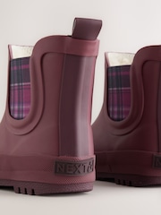 Burgundy Red Chelsea Wellies - Image 3 of 5