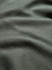 The Set 2 Pack Drop Waist Sleeveless V-Neck Midi Dresses With Linen Khaki Green/Chocolate Brown - Image 8 of 8