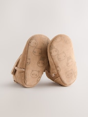 Tan Brown Suede Baby Pull-On Boots (0-24mths) - Image 2 of 5