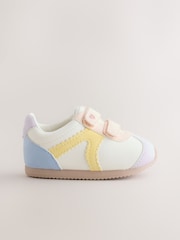 Multi Pastel Baby Touch Fastening Trainers (0-24mths) - Image 2 of 5