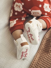 Neutral My First Christmas Baby Pull On Boots (0-18mths) - Image 3 of 7