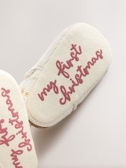 Neutral My First Christmas Baby Pull On Boots (0-18mths) - Image 7 of 7