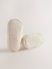 Neutral Knitted Baby Sock Top Boots (0-18mths) - Image 3 of 4