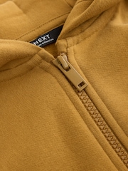 Yellow Soft Touch Zip Through Hoodie (3mths-7yrs) - Image 3 of 4