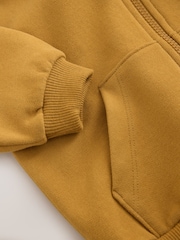 Yellow Soft Touch Zip Through Hoodie (3mths-7yrs) - Image 4 of 4