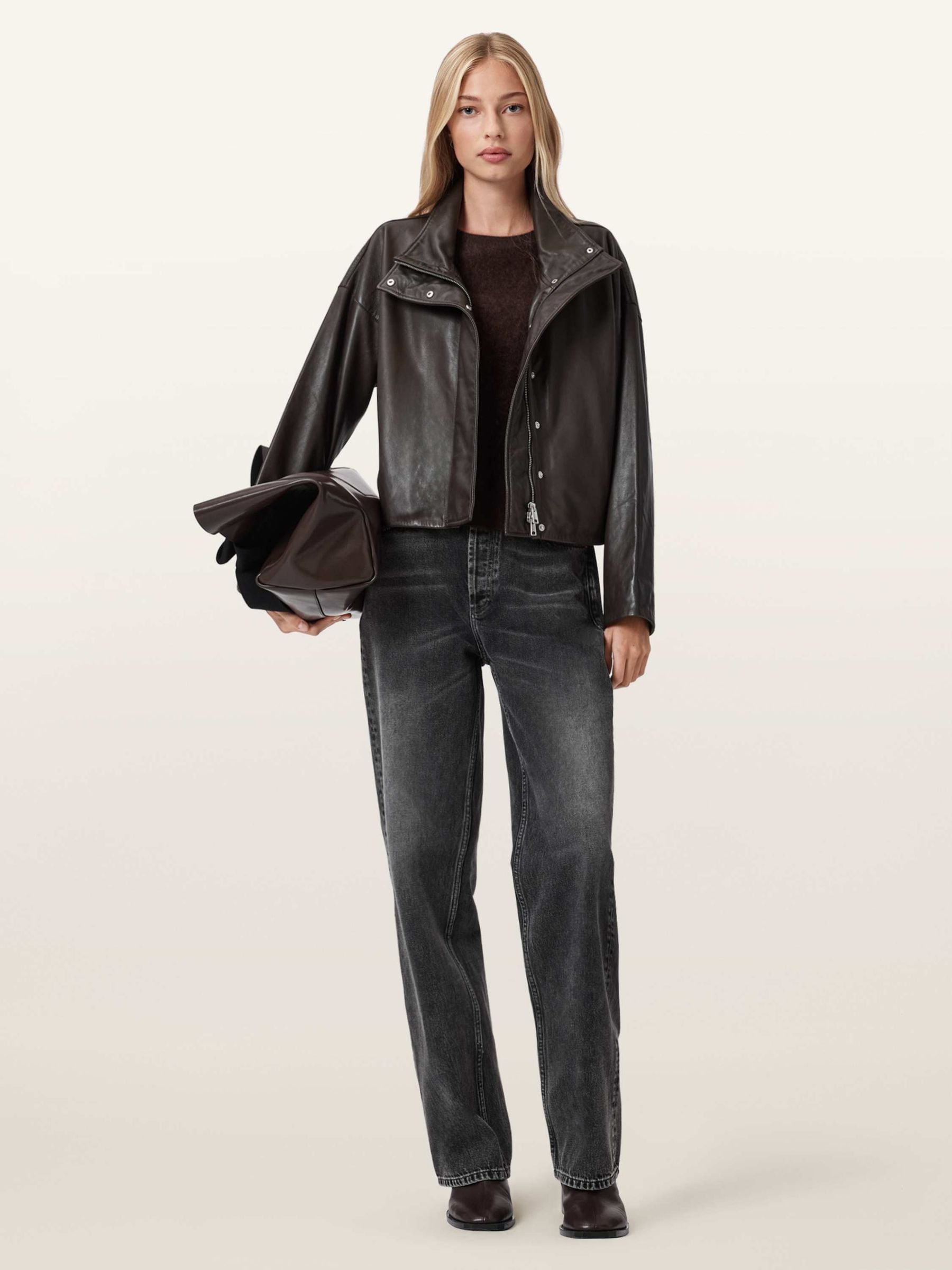Buy AllSaints Brown Ryder Jacket from Next USA
