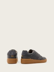 AllSaints Grey Regan Low Top Trainers - Image 3 of 4
