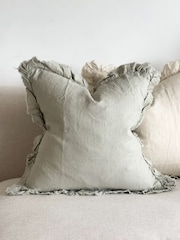 Ellenvale Interiors Sage Hallie Ruffle Cushion Cover - Image 2 of 5