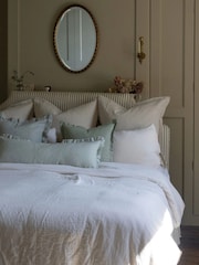 Ellenvale Interiors Sage Hallie Ruffle Cushion Cover - Image 4 of 5