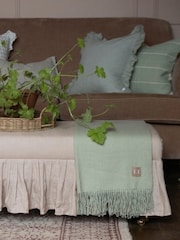 Ellenvale Interiors Sage Hallie Ruffle Cushion Cover - Image 5 of 5