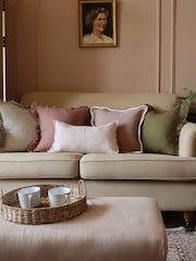 Ellenvale Interiors Pink Hallie Ruffle Cushion Cover - Image 4 of 5
