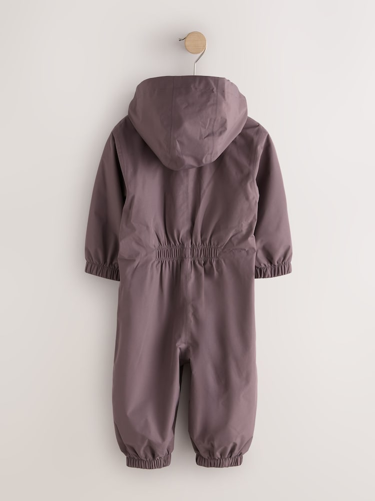 Mauve - Vandtæt trykt puddlesuit (3mdr.-7år) - Billede 2 af 5 Mauve - Vandtæt trykt puddlesuit (3mdr.-7år) - Billede 2 af 5