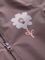 Mauve - Vandtæt trykt puddlesuit (3mdr.-7år) - Billede 3 af 5