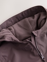 Mauve - Vandtæt trykt puddlesuit (3mdr.-7år) - Billede 4 af 5