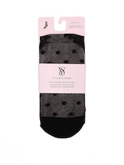 Victoria's Secret Black 2 Pack Sheer Socks - Image 1 of 2