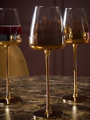 Set of 4 Tapered Wine Glasses - Larawan 2 ng 3