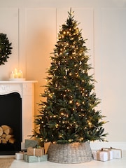 Festive No Colour Prelit Firefly 7ft Christmas Tree - Image 1 of 1