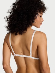 Victoria's Secret White Lace Triangle Bralette - Image 2 of 2