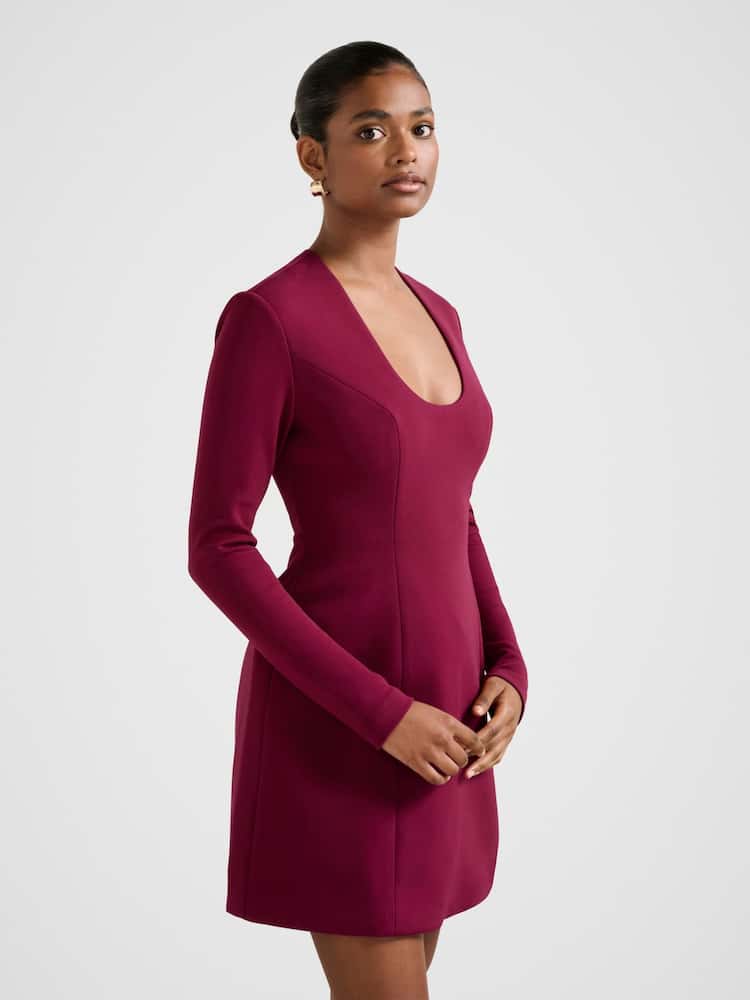 Buy Forever New Purple Ruby Petite Long Sleeves Mini Dress from the Next UK  online shop