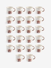 Natural Hamish The Highland Cow Alphabet Mug - Image 1 of 22