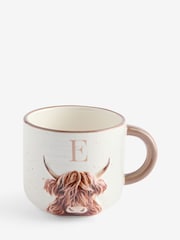Natural Hamish The Highland Cow Alphabet Mug - Image 13 of 22