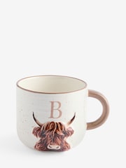 Natural Hamish The Highland Cow Alphabet Mug - Image 17 of 22