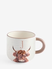 Natural Hamish The Highland Cow Alphabet Mug - Image 19 of 22