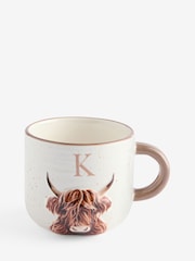Natural Hamish The Highland Cow Alphabet Mug - Image 20 of 22