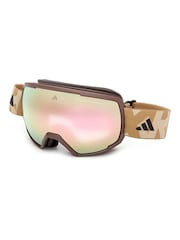 adidas Brown Ski Goggles - Image 1 of 1