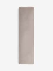 Alaska Faux Fur Taupe Natural Dining Bench Cushion - Image 1 of 2