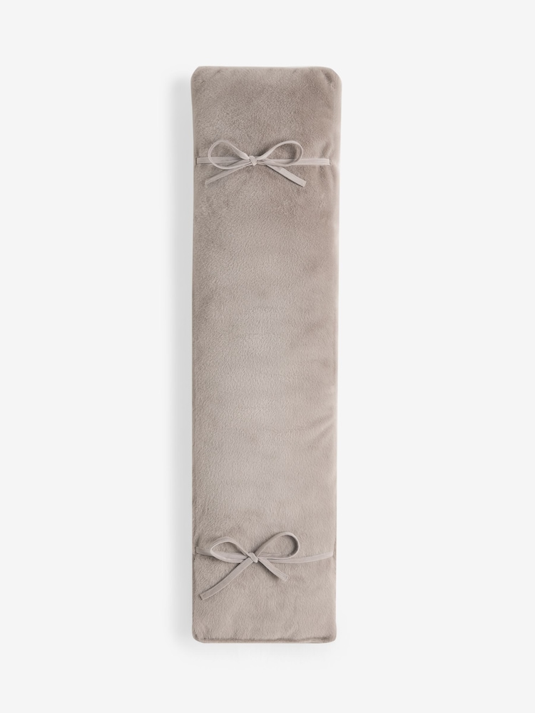 Alaska Faux Fur Taupe Natural Dining Bench Cushion - Image 2 of 2 Alaska Faux Fur Taupe Natural Dining Bench Cushion - Image 2 of 2