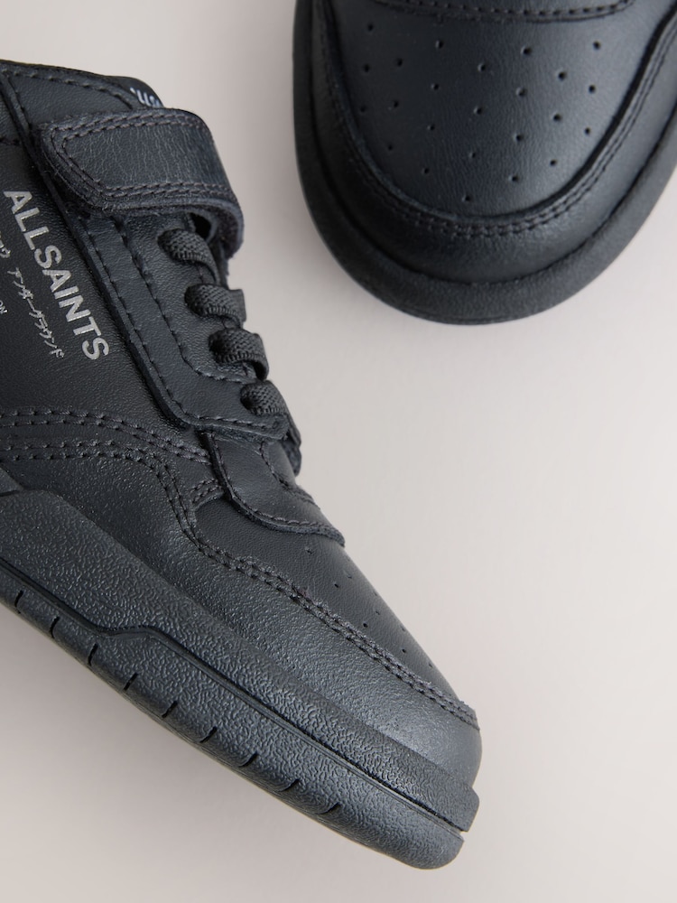 smALLSAINTS Black Back to School Underground Logo Elasticated Lace up Trainers - Image 5 of 5 smALLSAINTS Black Back to School Underground Logo Elasticated Lace up Trainers - Image 5 of 5
