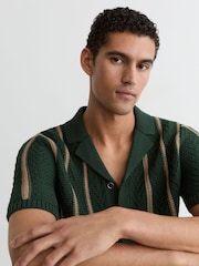 Reiss Forest Green Ellingham Shirt - Image 1 of 7