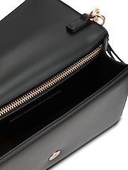 Tommy Hilfiger Black Heritage Monogram Plaque Clutch - Image 3 of 6