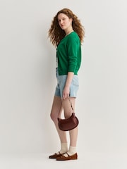 Rag & Bone Blue Kaia Shorts - Image 4 of 6