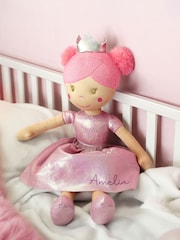 Personalised Princess Ballerina Rag Doll by PMC - Image 3 of 5