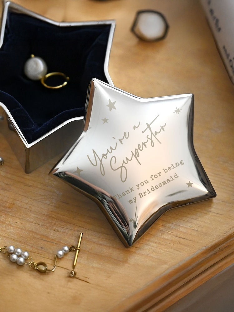 Personalised Youre a Star Trinket Box by PMC - Image 1 of 3 Personalised Youre a Star Trinket Box by PMC - Image 1 of 3