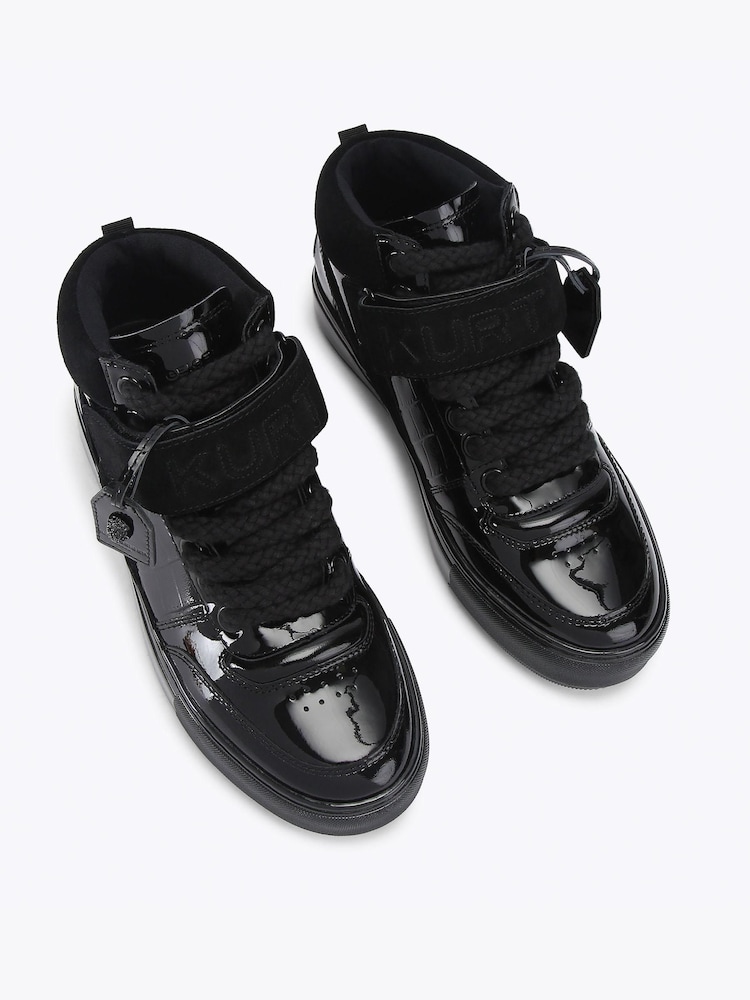 Kurt Geiger London Southbank B Ball Black Trainers - Image 1 of 3 Kurt Geiger London Southbank B Ball Black Trainers - Image 1 of 3