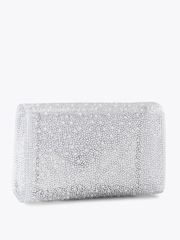 Carvela White Positano Vinyl Clutch Bag - Image 3 of 4
