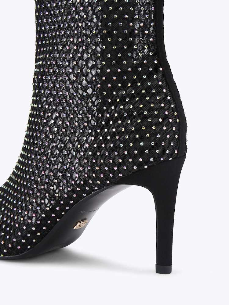 KG Kurt Geiger Black Angel Ankle Boots - Image 5 of 5 KG Kurt Geiger Black Angel Ankle Boots - Image 5 of 5