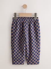 Azul marino/jengibre - Patterned Joggers (3mths-7yrs) - Imagen 1 de 4