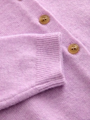 Lilac Purple Knit Cardigan (3mths-7yrs) - Image 4 of 4
