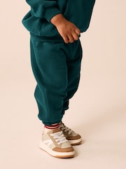 Dark Green Regular Fit Soft Touch Jersey Joggers (3mths-7yrs) - Image 5 of 9