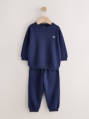 Blue Sweat Top & Joggers Set 6 Piece (3mths-7yrs) - Image 2 of 8