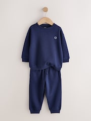 Blue Sweat Top & Joggers Set 6 Piece (3mths-7yrs) - Image 3 of 8